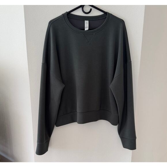 ✨Spanx AirEssentials Sweatshirt | 1XL | Olive Green - Picture 1 of 6